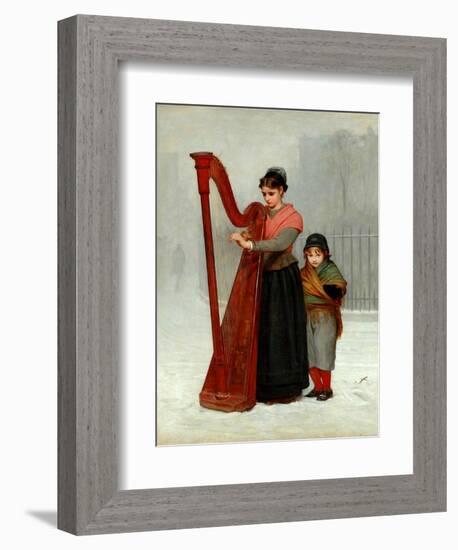 The Orphans, 1870-Philip Hermogenes Calderon-Framed Giclee Print