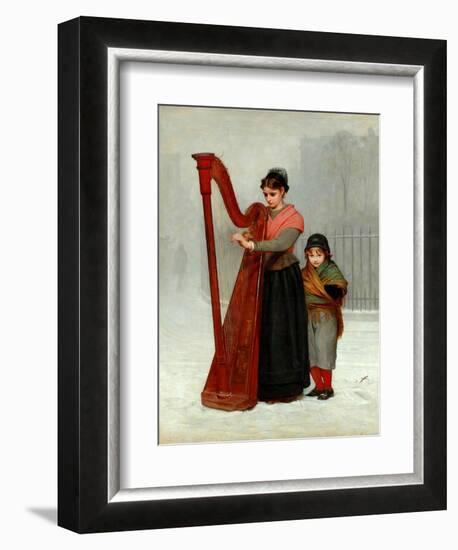 The Orphans, 1870-Philip Hermogenes Calderon-Framed Giclee Print