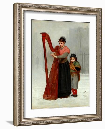 The Orphans, 1870-Philip Hermogenes Calderon-Framed Giclee Print