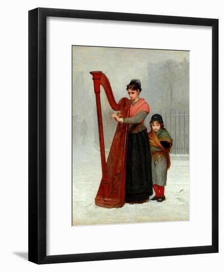 The Orphans, 1870-Philip Hermogenes Calderon-Framed Giclee Print