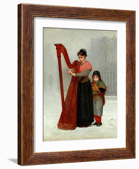 The Orphans, 1870-Philip Hermogenes Calderon-Framed Giclee Print