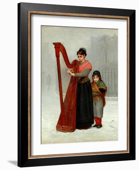 The Orphans, 1870-Philip Hermogenes Calderon-Framed Giclee Print