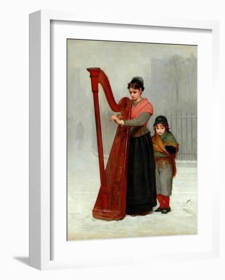 The Orphans, 1870-Philip Hermogenes Calderon-Framed Giclee Print