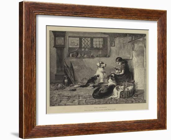 The Orphans-Briton Riviere-Framed Giclee Print