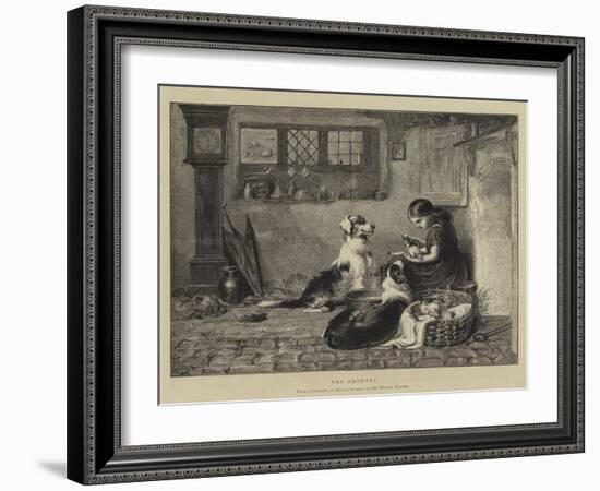 The Orphans-Briton Riviere-Framed Giclee Print