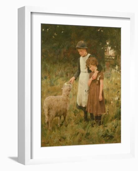 The Orphans-George Sheridan Knowles-Framed Giclee Print