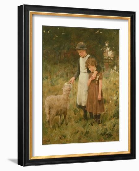 The Orphans-George Sheridan Knowles-Framed Giclee Print