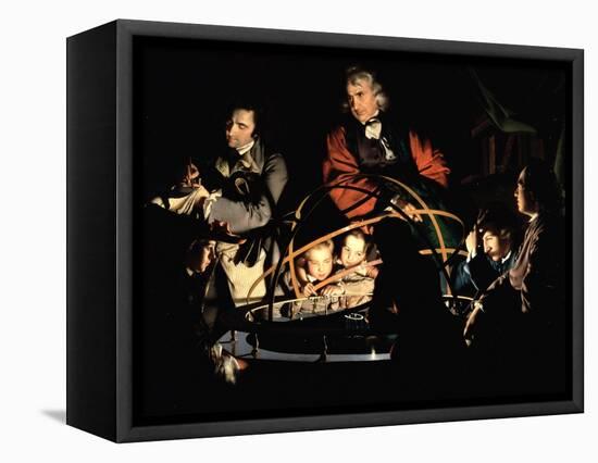 The Orrery, Exh. 1766-Joseph Wright Of Derby-Framed Premier Image Canvas