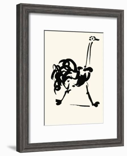 The Ostrich-Pablo Picasso-Framed Serigraph