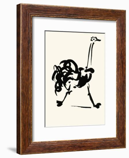 The Ostrich-Pablo Picasso-Framed Serigraph