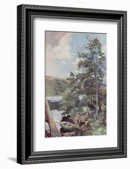 The Other Boat-Lionel Edwards-Framed Premium Giclee Print