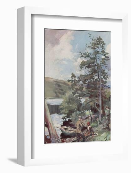 The Other Boat-Lionel Edwards-Framed Premium Giclee Print