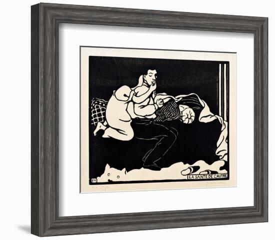 The Other's Health-Félix Vallotton-Framed Giclee Print