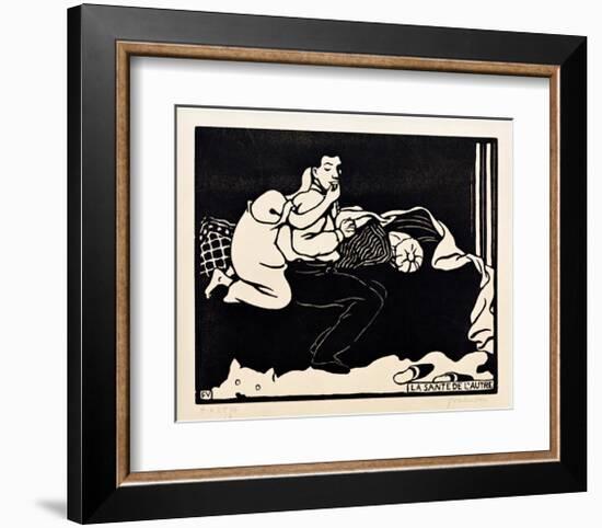 The Other's Health-Félix Vallotton-Framed Giclee Print