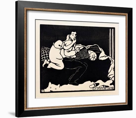 The Other's Health-Félix Vallotton-Framed Giclee Print