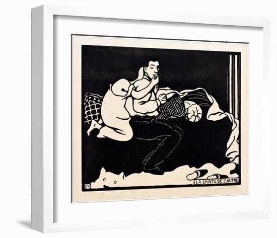 The Other's Health-Félix Vallotton-Framed Giclee Print