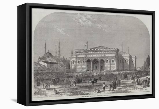 The Ottoman Exhibition Building, Constantinople-null-Framed Premier Image Canvas