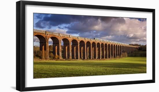 The Ouse Valley Viaduct (Balcombe Viaduct) over the River Ouse in Sussex, England, United Kingdom, -Andrew Sproule-Framed Photographic Print