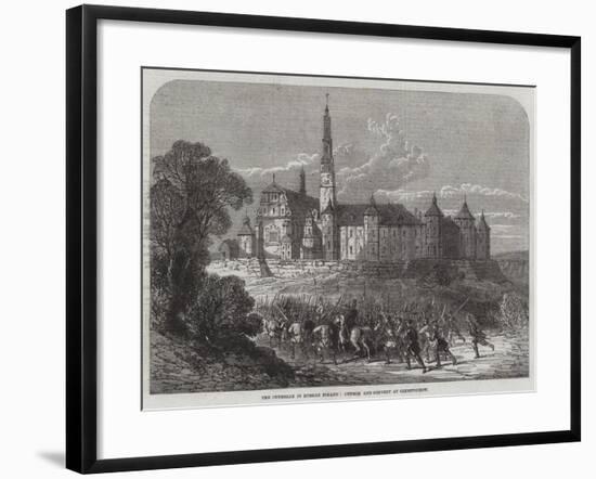 The Outbreak in Russian Poland, Church and Convent at Czenstochow-null-Framed Giclee Print