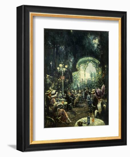 The Outdoor Opera-Carl Wuttke-Framed Giclee Print