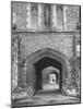 The Outer Gate of Winchester College Which Dates from 1395-Cornell Capa-Mounted Photographic Print