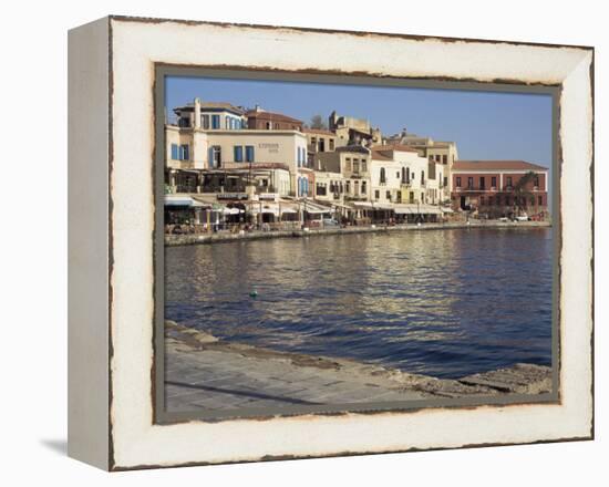 The Outer Harbour, Chania, Crete, Greece-Sheila Terry-Framed Premier Image Canvas