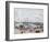 The Outer Harbour of Le Havre, Morning Sun-Camille Pissarro-Framed Giclee Print