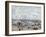 The Outer Harbour of Le Havre, Quai De Southampton, the Honfleur Boat Leaving the Harbour, 1903-Camille Pissarro-Framed Giclee Print