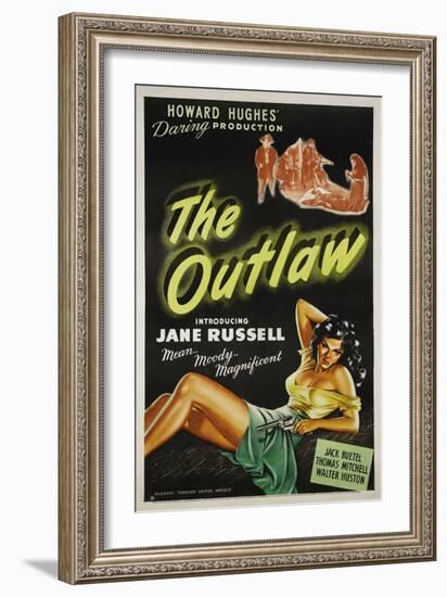 The Outlaw, 1943, Directed by Howard Hughes-null-Framed Giclee Print