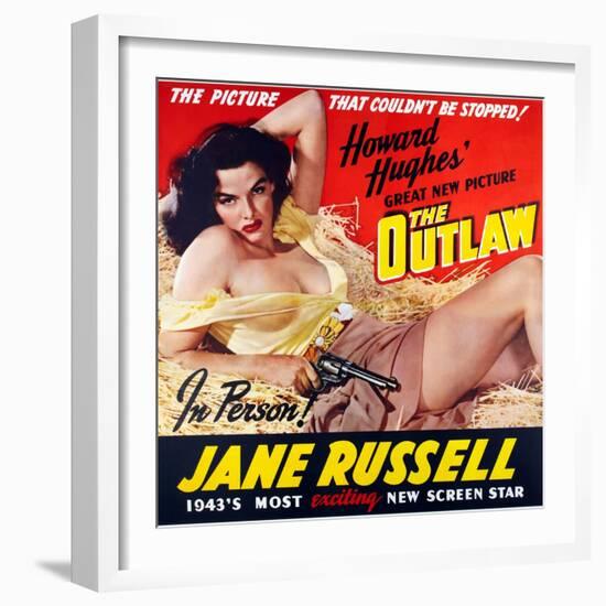 The Outlaw, 1943, Directed by Howard Hughes-null-Framed Giclee Print