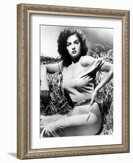 The Outlaw, Jane Russell, 1943-null-Framed Photo