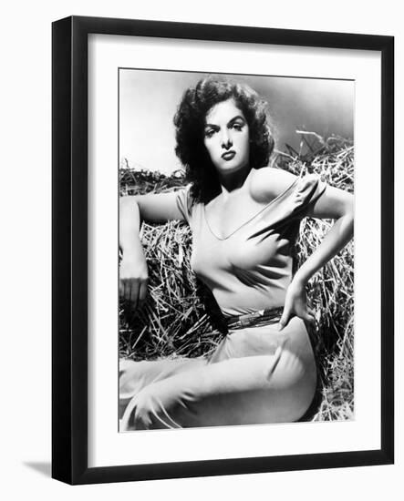 The Outlaw, Jane Russell, 1943-null-Framed Photo