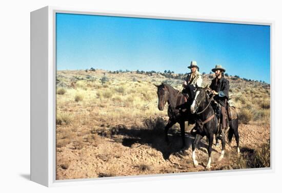 The Outlaw Josey Wales, Chief Dan George, Clint Eastwood, 1976-null-Framed Stretched Canvas