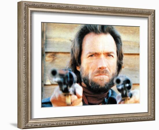 The Outlaw Josey Wales, Clint Eastwood, 1976-null-Framed Photo