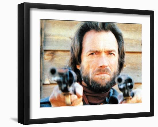 The Outlaw Josey Wales, Clint Eastwood, 1976-null-Framed Photo