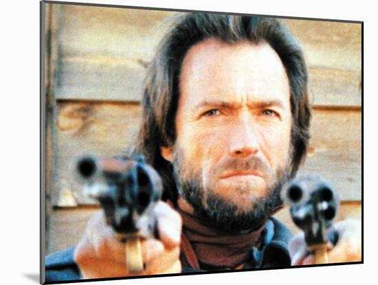 The Outlaw Josey Wales, Clint Eastwood, 1976-null-Mounted Photo