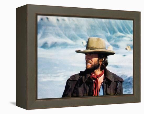 The Outlaw Josey Wales, Clint Eastwood, 1976-null-Framed Stretched Canvas