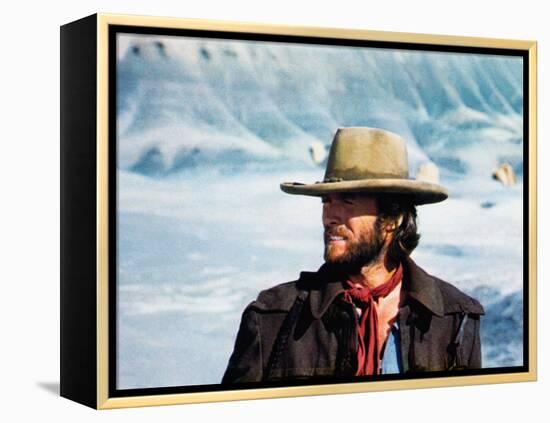 The Outlaw Josey Wales, Clint Eastwood, 1976-null-Framed Stretched Canvas