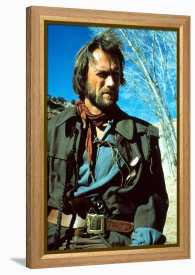 The Outlaw Josey Wales, Clint Eastwood, 1976-null-Framed Stretched Canvas