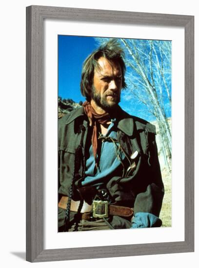 The Outlaw Josey Wales, Clint Eastwood, 1976-null-Framed Photo