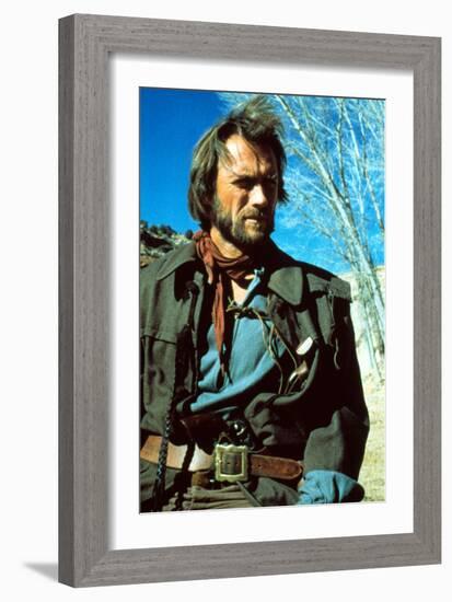 The Outlaw Josey Wales, Clint Eastwood, 1976-null-Framed Photo