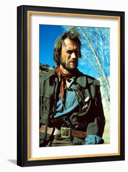 The Outlaw Josey Wales, Clint Eastwood, 1976-null-Framed Premium Photographic Print