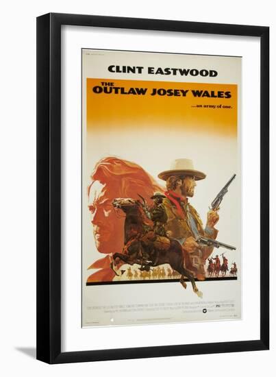The Outlaw Josey Wales-null-Framed Premium Giclee Print