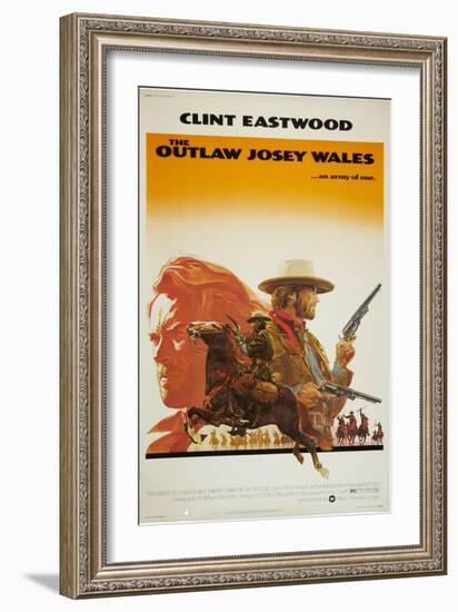 The Outlaw Josey Wales-null-Framed Art Print