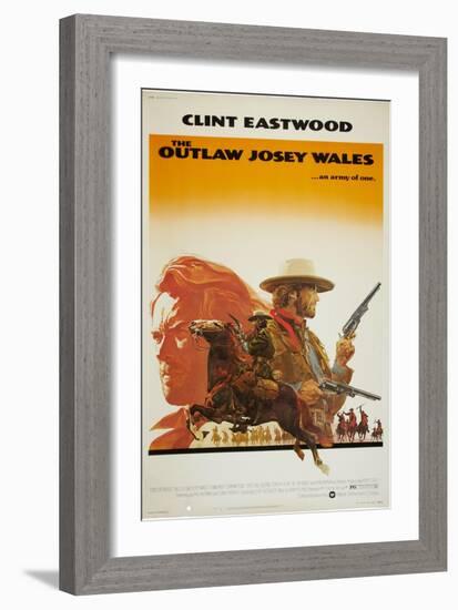 The Outlaw Josey Wales-null-Framed Art Print