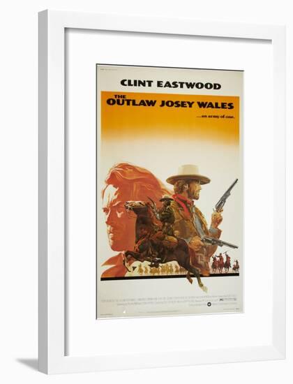 The Outlaw Josey Wales-null-Framed Art Print
