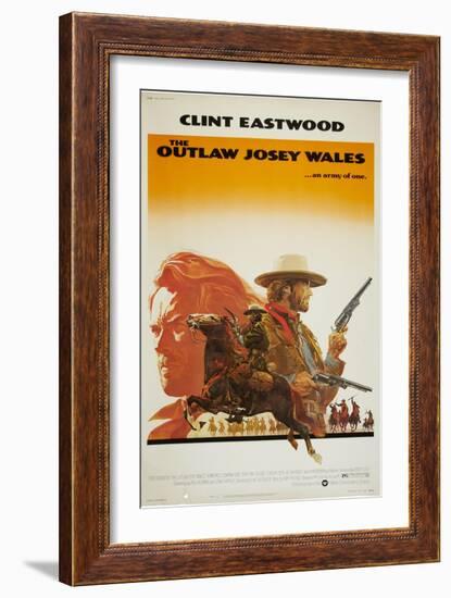 The Outlaw Josey Wales-null-Framed Art Print