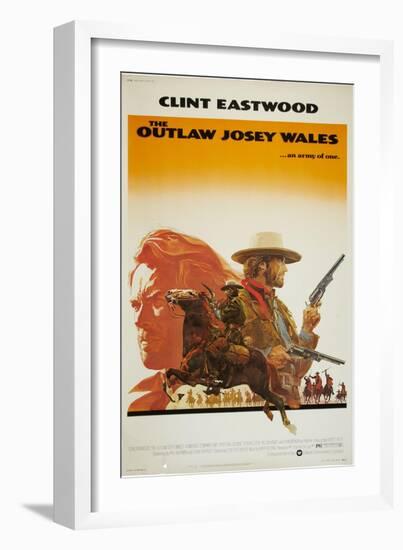 The Outlaw Josey Wales-null-Framed Art Print