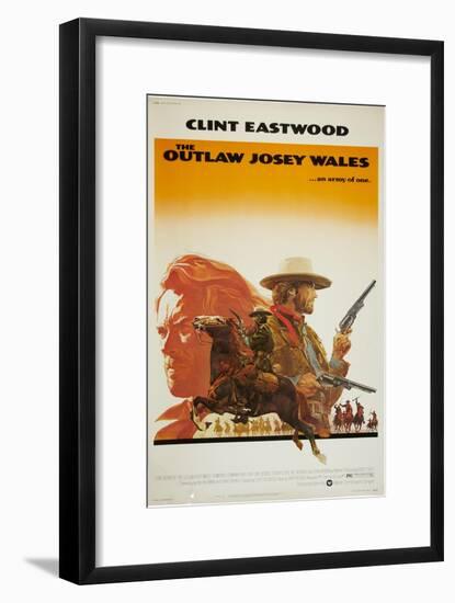 The Outlaw Josey Wales-null-Framed Art Print