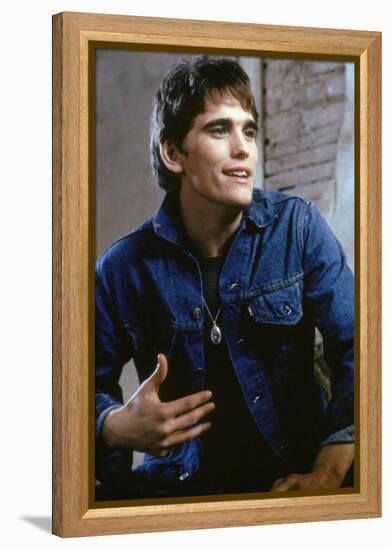 THE OUTSIDERS, 1982 directed by FRANCIS FORD COPPOLA Matt Dillon (photo)-null-Framed Stretched Canvas